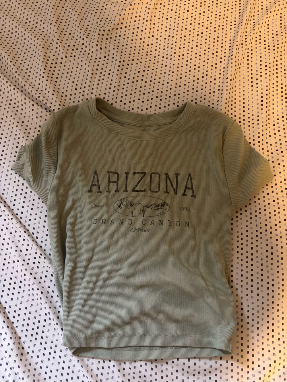 Arizona Grand Canyon Graphic Tee - Olive Green